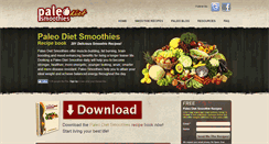Desktop Screenshot of paleodietsmoothies.com